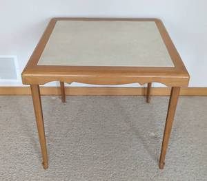 lot 73 image: Leg-O-Matic Folding Card Table