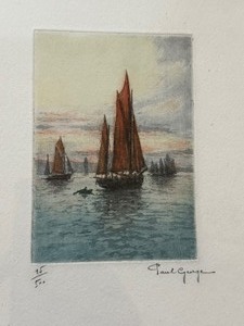lot 45A image: Original Etching
