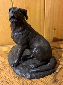 lot 32 image: Canine Sculpture Figurine by Heredities