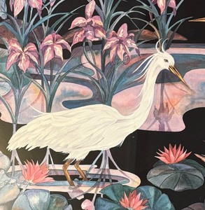lot 51 image: Beautiful Bird Print by Van Tilburg Evans