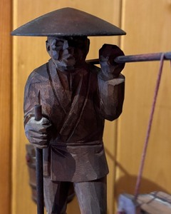 lot 59 image: Fine Vintage Wooden Asian Figurine