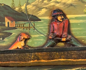 lot 158 image: Decorative Fishing School Sign