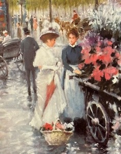 lot 177 image: Boulevard De La Madeline Limited Edition Framed Print by Chun