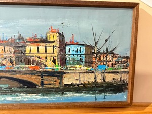 lot 60 image: Beautiful Framed Vintage Oil Painting