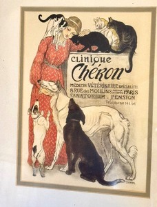lot 50A image: Framed French Decorative Print