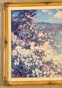 lot 167 image: Vintage Framed William Chadwick Hamburg Print Cove