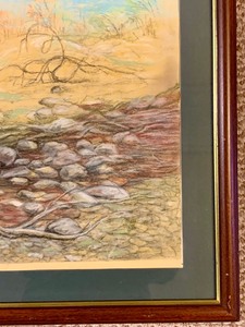 lot 302 image: Vintage Scenic Print