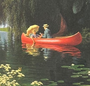 lot 180 image: Tranquil Framed Print by Paul Detlefsen