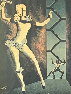 lot 188 image: Ballets Amricains Framed Promotional Print