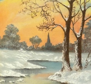 lot 255 image: Lovely Framed Print by Norma Young