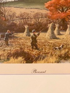 lot 313 image: Vintage A. Lassell Ripley Framed Art Print, Pheasant
