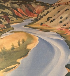 lot 269 image: Georgia OKeeffe Museum of Fine Arts 80th Anniversary Print