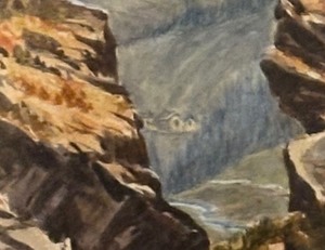 lot 416 image: Magnificent Mountainous Framed Print