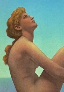 lot 420 image: Stars Framed Print by Maxfield Parrish