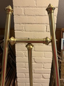 lot 371 image: Brass Floor Easel