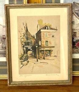 lot 368 image: Three Vintage Framed Prints