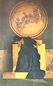 lot 442 image: Framed Print King of the Black Isles by Maxfield Parrish