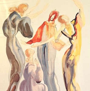lot 451 image: Park West Gallery Salvador Dali Poster Print