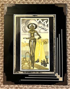 lot 455 image: Variety of Framed Vintage Prints
