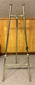 lot 456 image: Two Brass Easels