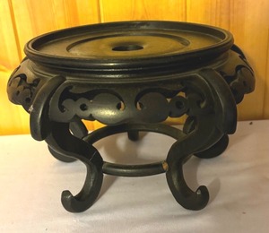 lot 479 image: Three Wooden Asian Style Stands