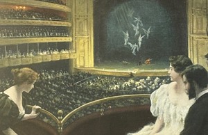lot 492 image: Vintage Opera Print