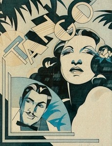 lot 504 image: Signed Art Deco Print by Alan Rowland
