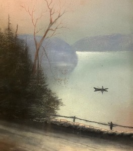 lot 505 image: Framed Scenic Art Print