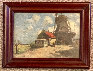 lot 346 image: Set of Petite Vintage Framed Landscape Prints