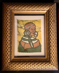 lot 123 image: Set of Outstanding Petite Ethnic Framed Prints