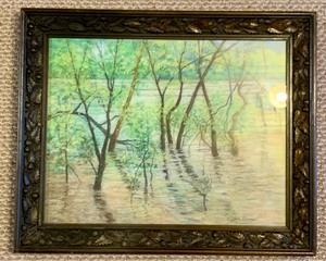 lot 163 image: Serene Landscape Artwork