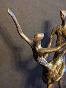 lot 152D image: Small Bronze Ballerinas Figurine