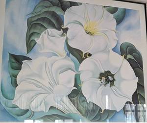 lot 154D image: Large Georgia OKeeffe Jimson Weed Print