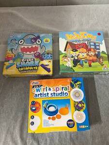 lot 24 image: Crazy Sharks, Logiktown, and Artist Studio