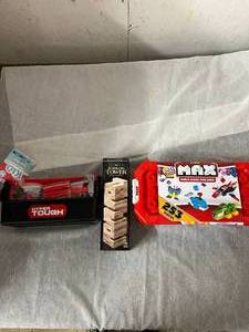lot 36 image: Hyper Tough Builder Set, Jumbling Tower, and Zuru Max