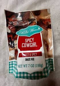 lot 225 image: 12 x 7 oz Bags of Spicy Cowgirl Nut Mix Best by 09012023