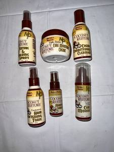 lot 181 image: 1 Case of Natures Protein Coconut Restore Hair Care Products