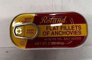 lot 266 image: 25 x 2oz Tins of Roland Anchovy Fillets