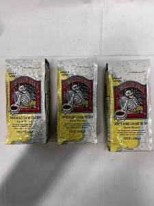 lot 293 image: 3 Bags Deadmans Reach Whole Bean Coffee