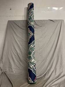 lot 79 image: Colorful Design Area Rug - Size Unknown