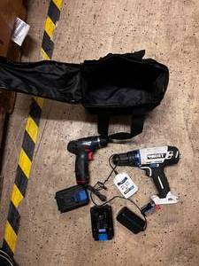 lot 349 image: 2 Drills with Chargers and Case