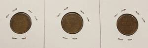 1946, 1946 D, 1946 S Wheat Back Pennies