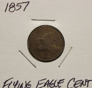 Nice 1857 Flying Eagle Cent