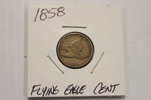 Nice 1858 Flying Eagle Cent