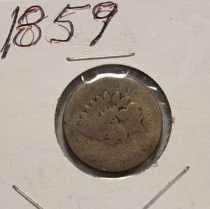 1859 Indian Head Penny