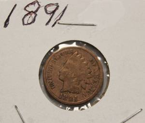 Nice 1891 Indian Head Penny