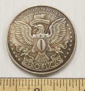 Zero Decision Large American Coin