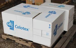lot 18 image: Natural Acoustic Fissured Suspended Ceiling Tiles, Lot Of 4 Boxes