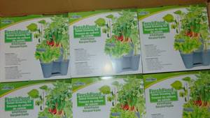Plant Best Fresh Food Salad 6 Pot Planter Growing  Kits - 2 Cases of 6