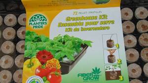 Plant Best 72 Fiber Grow Pellet Greenhouse Kit - Case of 24